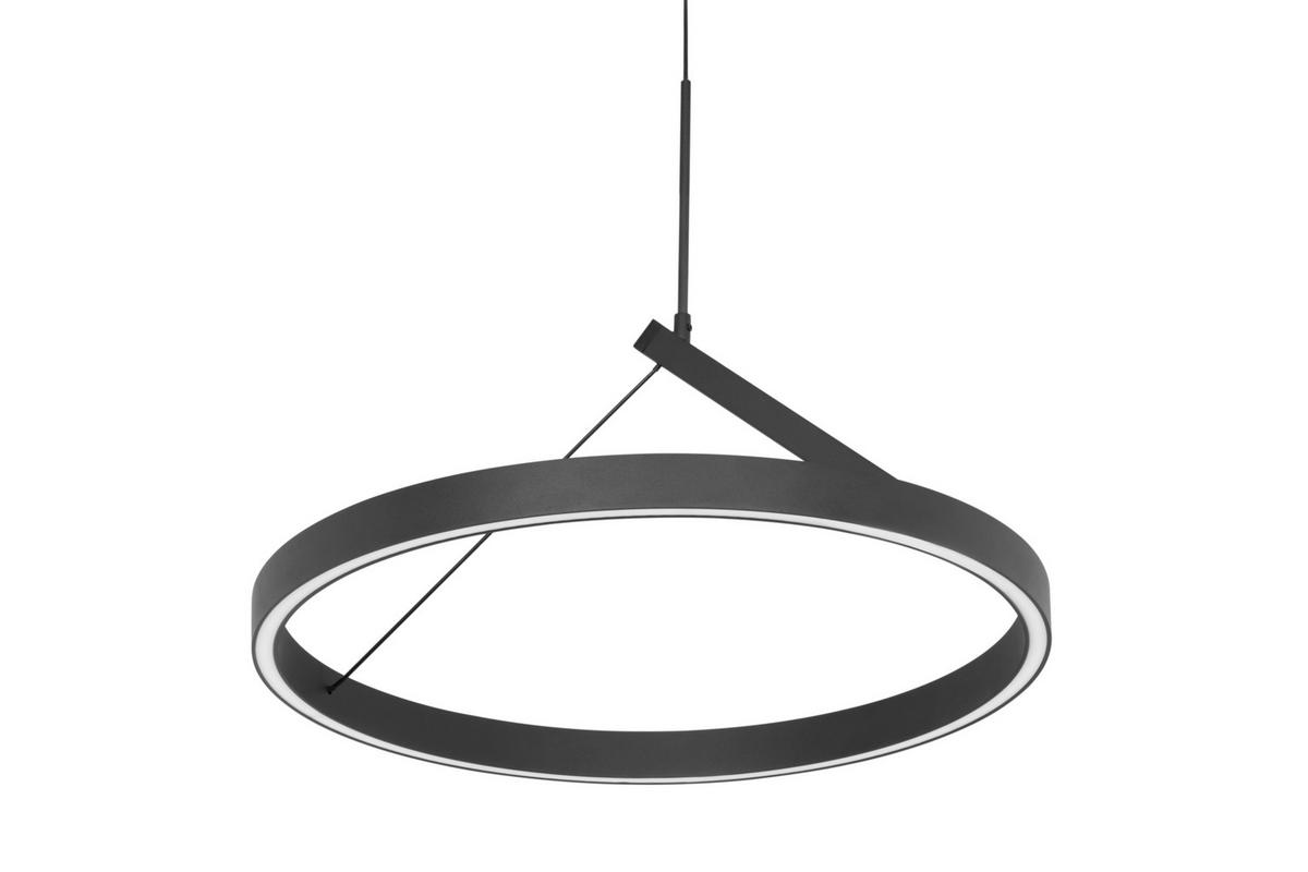 LED-HÄNGELEUCHTE 45/150 cm  - Schwarz, Design, Metall (45/150cm) - Dieter Knoll