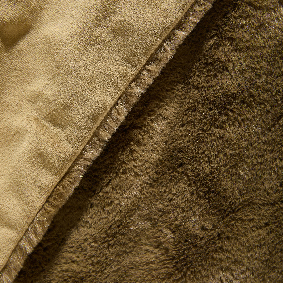 FELLDECKE YUKON 150/200 cm  - Waldgrün, Design, Textil (150/200cm) - Novel