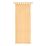 SCHLAUFENVORHANG transparent  - Orange, Basics, Textil (140/245cm) - Boxxx