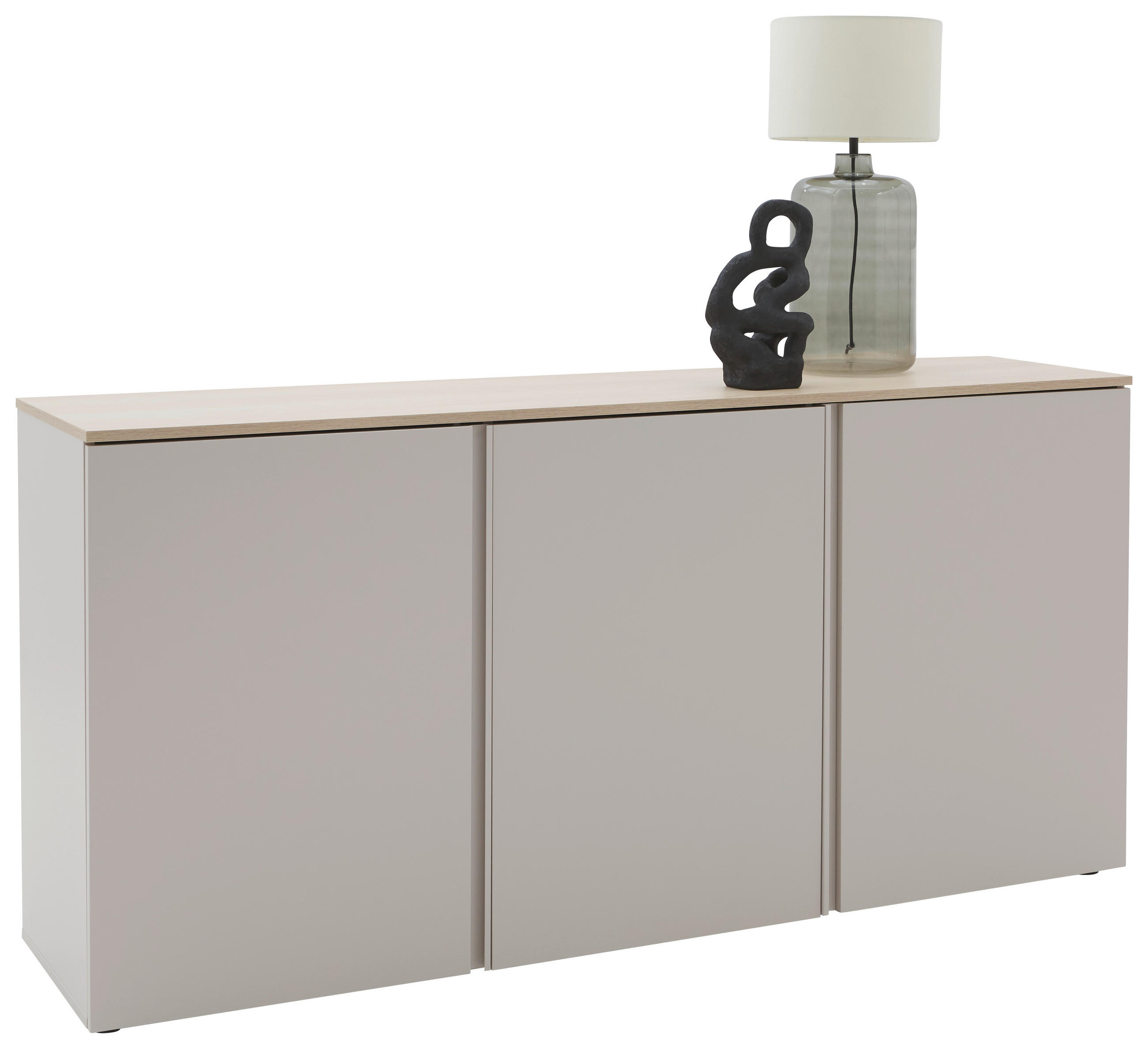 SIDEBOARD  in 181,7/89/43 cm  - Kaschmir/Eichefarben, Design, Holzwerkstoff/Kunststoff (181,7/89/43cm) - Voleo