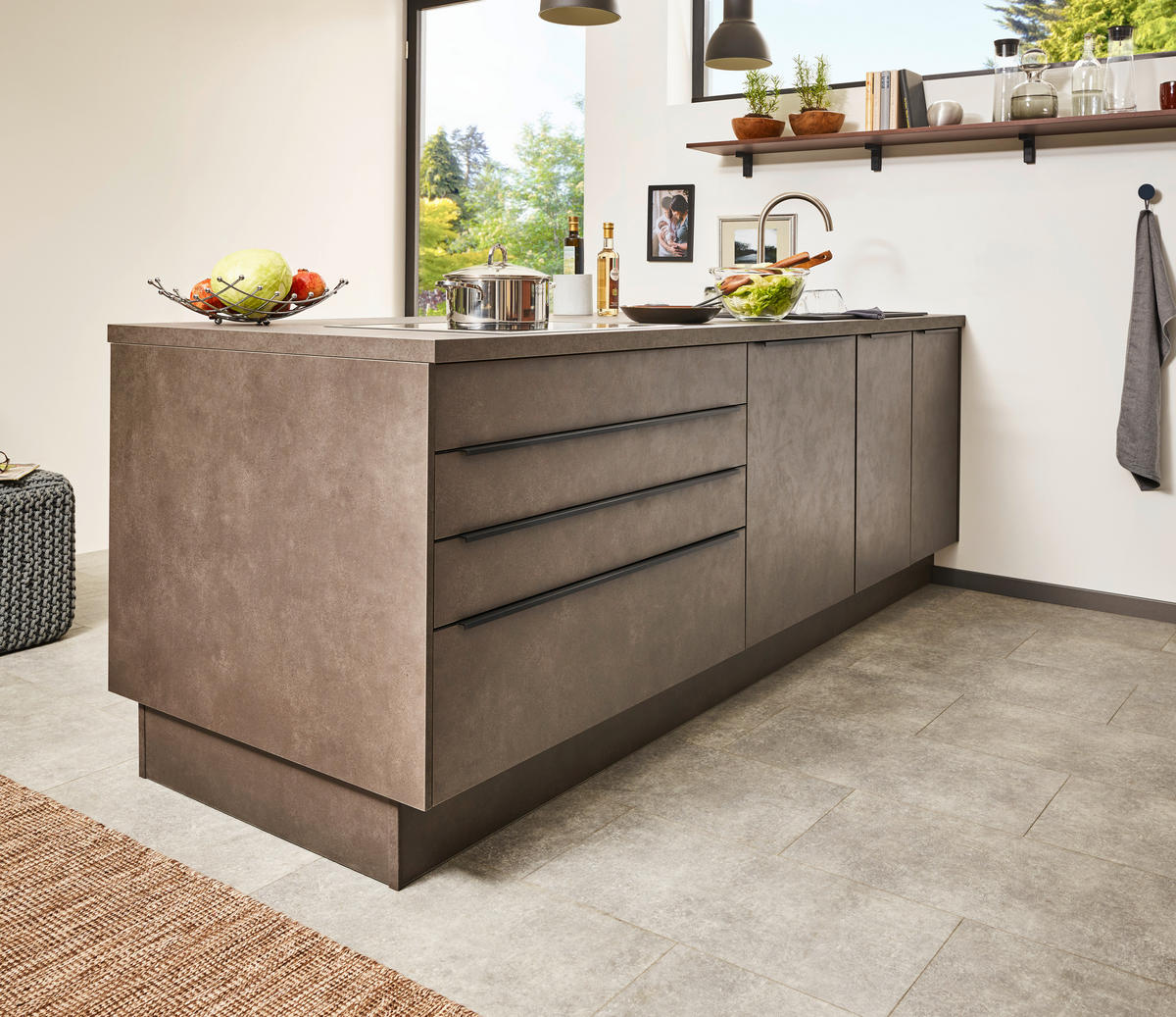 EINBAUKÜCHE   - Design, Holzwerkstoff - Celina
