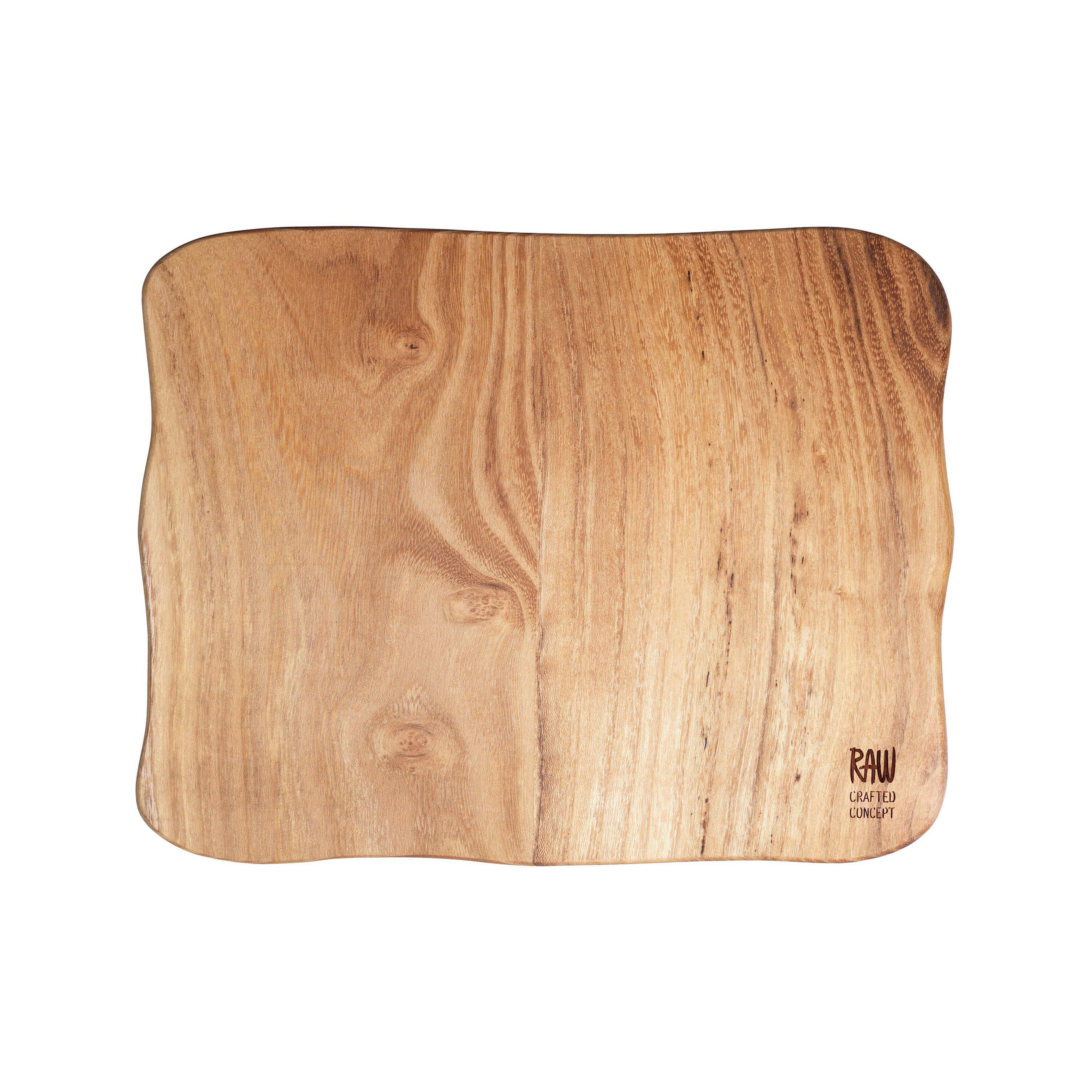 BAGUETTESCHNEIDEBRETT 40/30/2 cm  - Teakfarben, Basics, Holz (40/30/2cm) - Aida