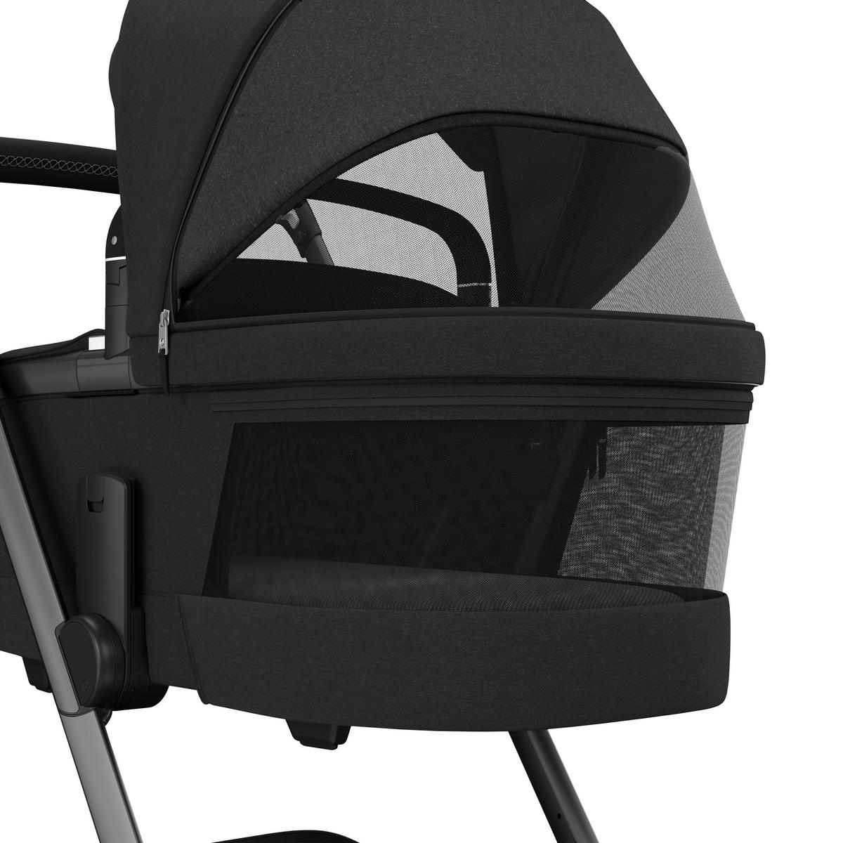 KOŠARA ZA SPAVANJE  Fame   - crna, Basics, metal/plastika (42.5/64.5/87cm) - Maxi-Cosi