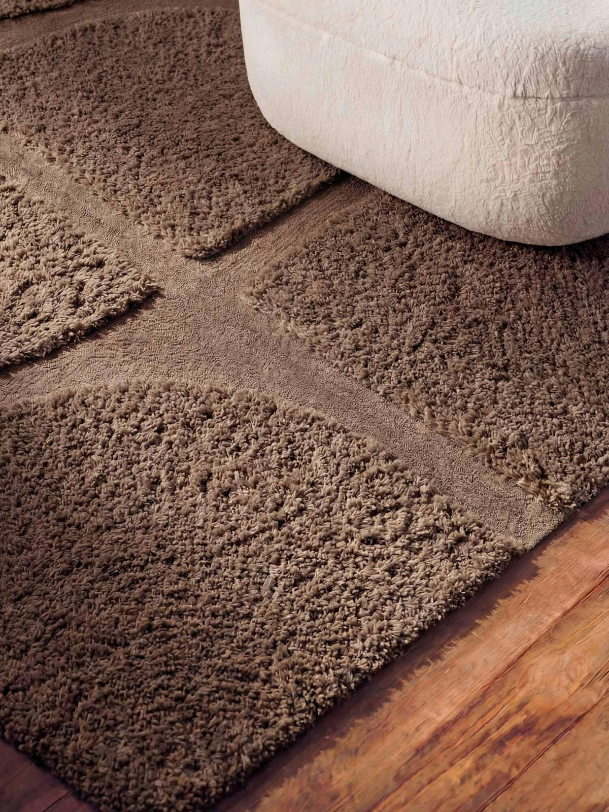 HOCHFLORTEPPICH 200/300 cm Lambeth Braun rechteckig  - Braun, Basics, Textil (200/300cm) - Ted Baker