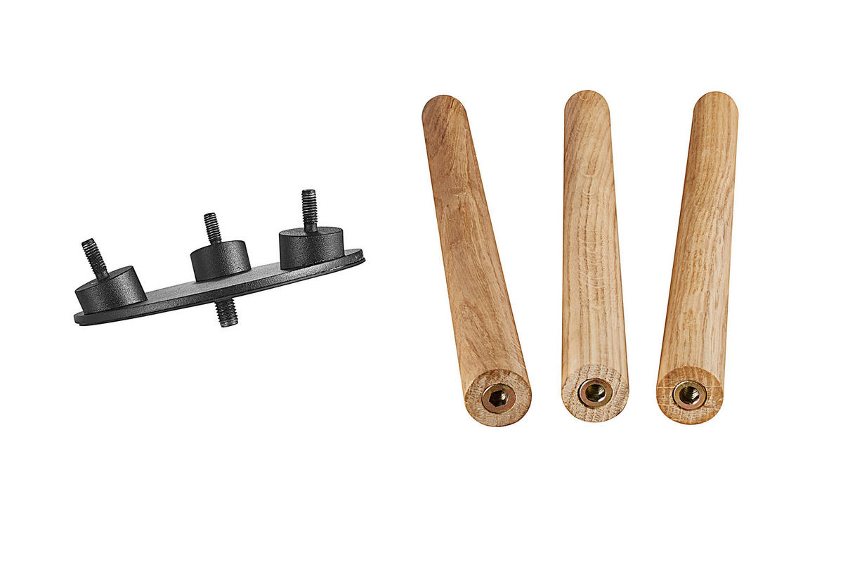 AUßENLEUCHTE 2,4/34,4 cm   - Schwarz, Natur, Metall (2,4/34,4cm) - Nordlux