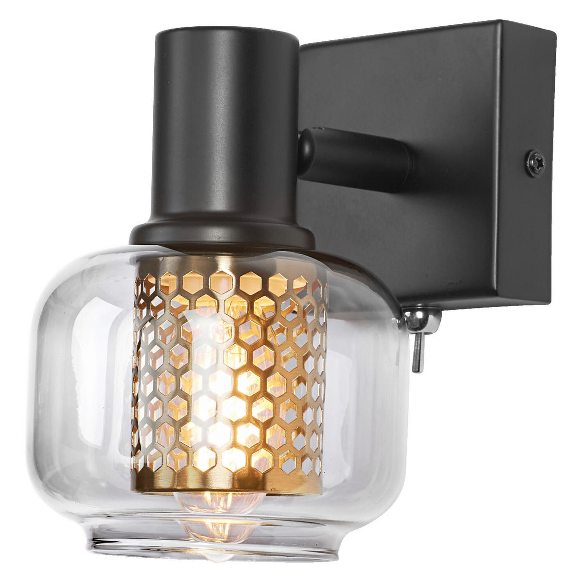 LED-STRAHLER 10,5/14,5/15,2 cm   - Basics, Glas/Metall (10,5/14,5/15,2cm) - Osram