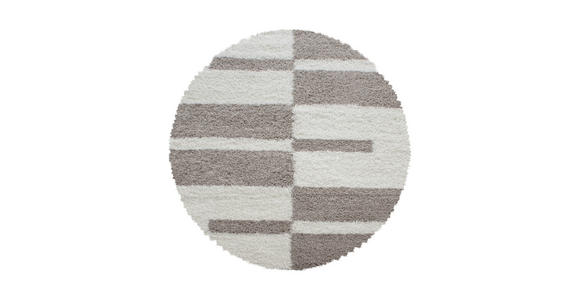 HOCHFLORTEPPICH 80/80 cm Gala Beige  - Beige, Design, Textil (80/80cm) - Novel