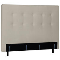 HUVUDGAVEL  - cremefärgad, Klassisk, trä/textil (182/133/11cm) - Ambiente