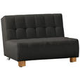 SCHLAFSOFA Juice in Anthrazit  - Anthrazit/Naturfarben, Design, Holz/Textil (125/92/102cm) - Novel