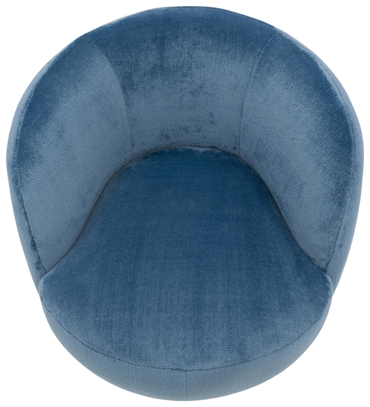 SESSEL Webstoff Blau    - Blau/Schwarz, Design, Holz/Textil (72/72/76cm) - LOOKS by W.Joop