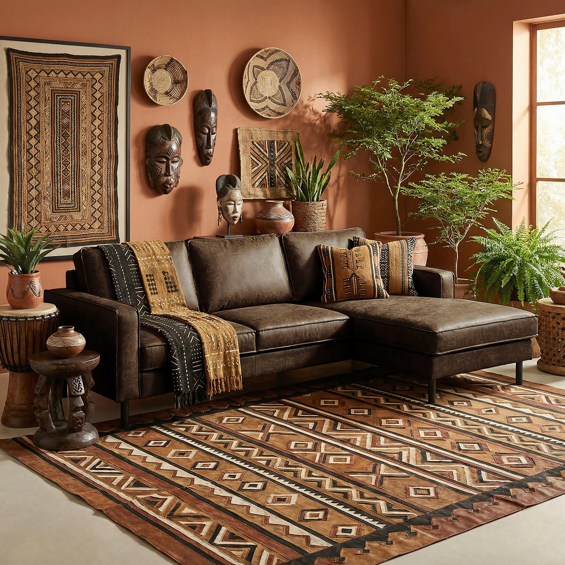ECKSOFA Dunkelbraun Echtleder Lederlook Bettkasten, Schlaffunktion, Rücken echt  - Dunkelbraun/Schwarz, Design, Leder/Textil (166/238cm) - Livetastic