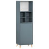AKTENSCHRANK 50,95/174,2/41 cm  - Petrol, MODERN, Holzwerkstoff (50,95/174,2/41cm) - MID.YOU