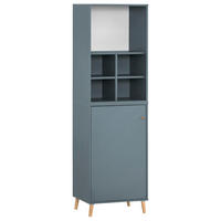 AKTENSCHRANK Petrol  - Petrol, MODERN, Holzwerkstoff (50,95/174,2/41cm) - MID.YOU