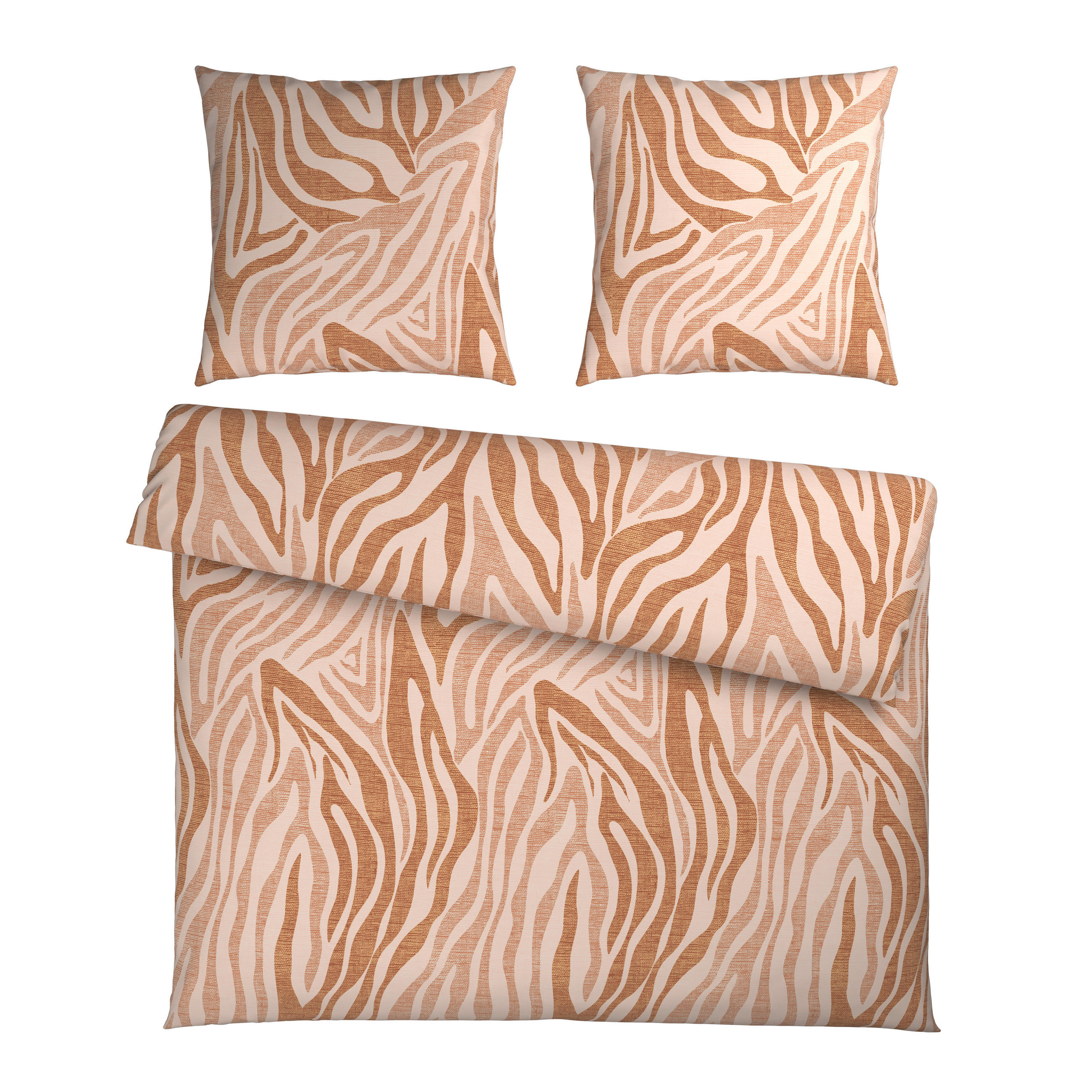 BETTWÄSCHE Flanell 200/200 cm  - Beige, Textil (200/200cm) - Novel