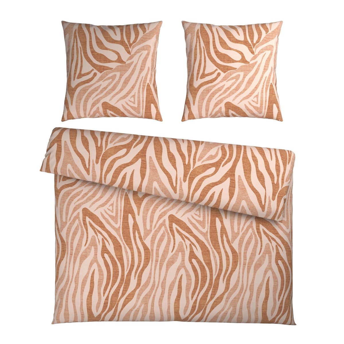 BETTWÄSCHE Flanell 200/200 cm  - Beige, Textil (200/200cm) - Novel