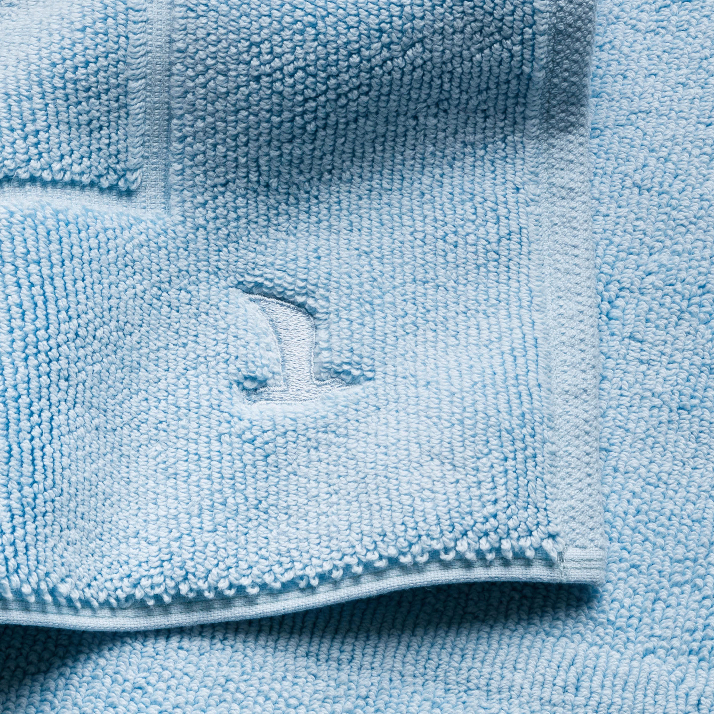 BADTEPPICH Hellblau 60/60 cm  - Hellblau, Basics, Textil (60/60cm) - Moeve