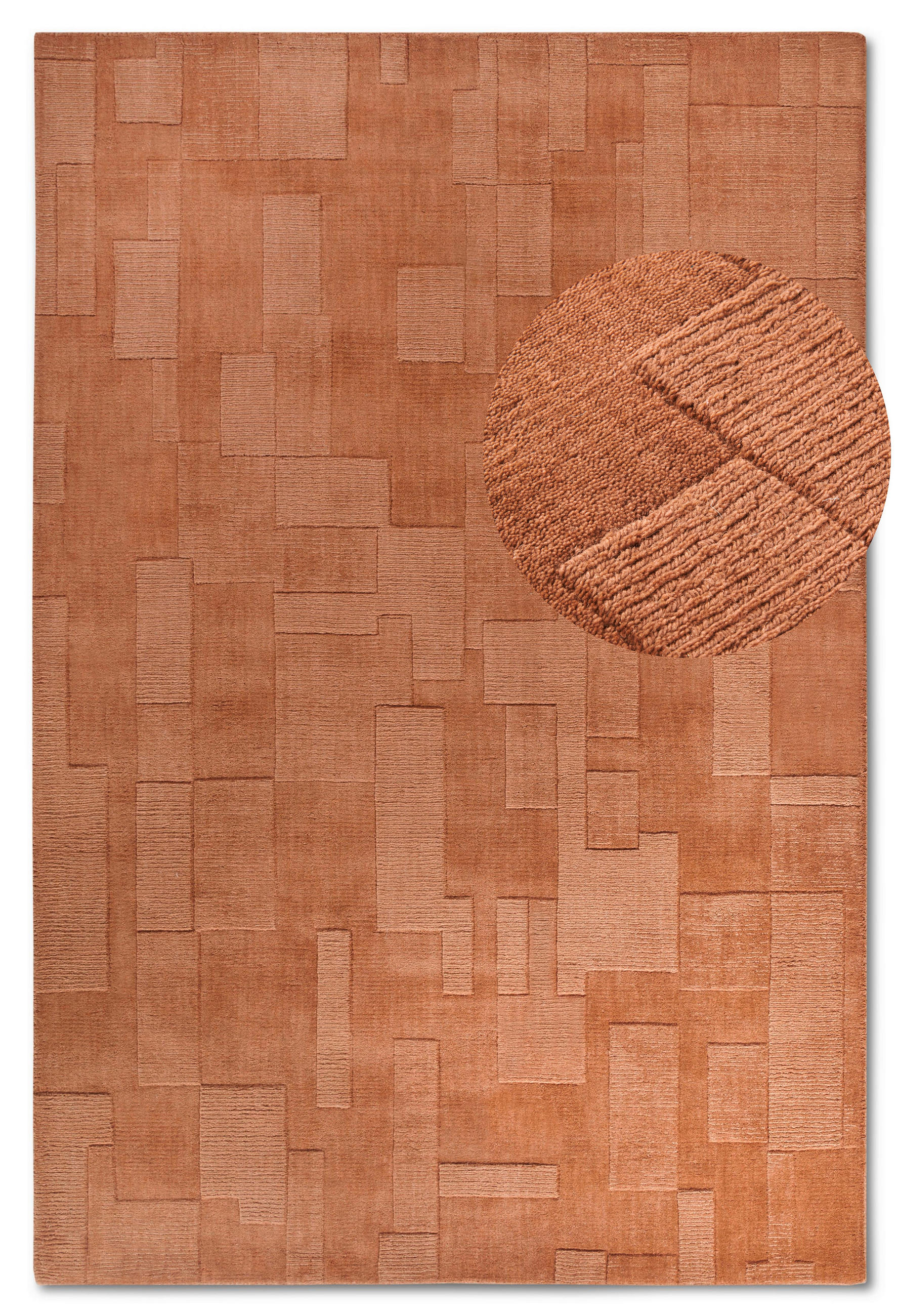 WOLLTEPPICH 80/150 cm Kollektion 1906  - Kupferfarben, Basics, Textil (80/150cm) - Villeroy & Boch