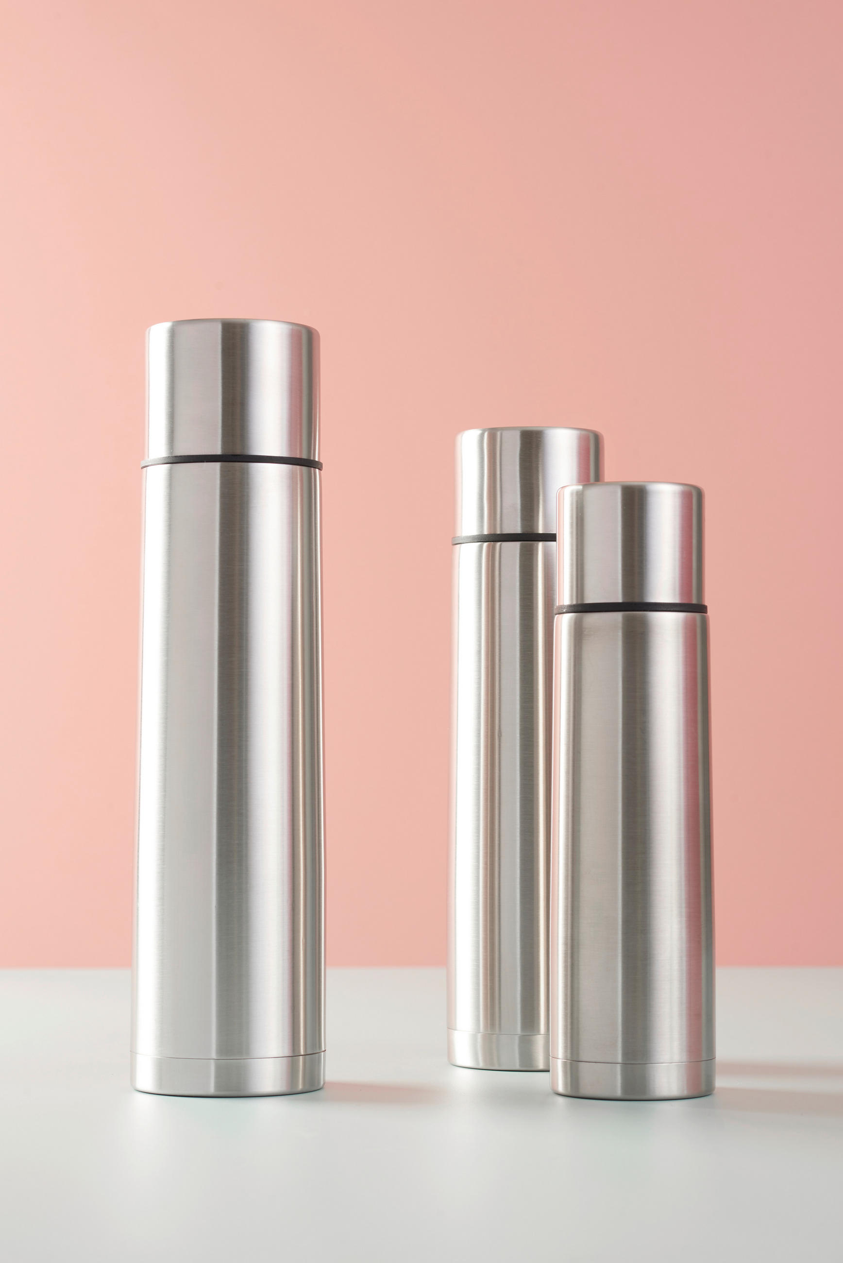 TERMOSFLASKA 0,5 l  - silver, Basics, metall (0,5l)