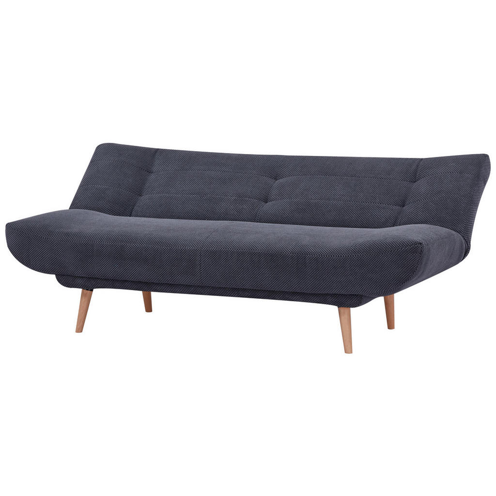 Thumbnail - Mid.you Schlafsofa, Dunkelgrau, Textil, Birke, vollmassiv, 3-Sitzer, 188x88x86 cm, Bsci, Liegefunktion, Wohnzimmer, Sofa...