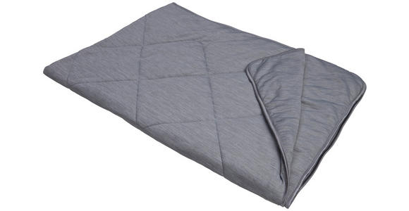 SOMMERDECKE 140/200 cm  - Grau, Basics, Textil (140/200cm) - Sleeptex