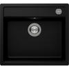 SPÜLE MONN100UPUR  - Schwarz, Basics, Stein (57/29/51cm) - Schock
