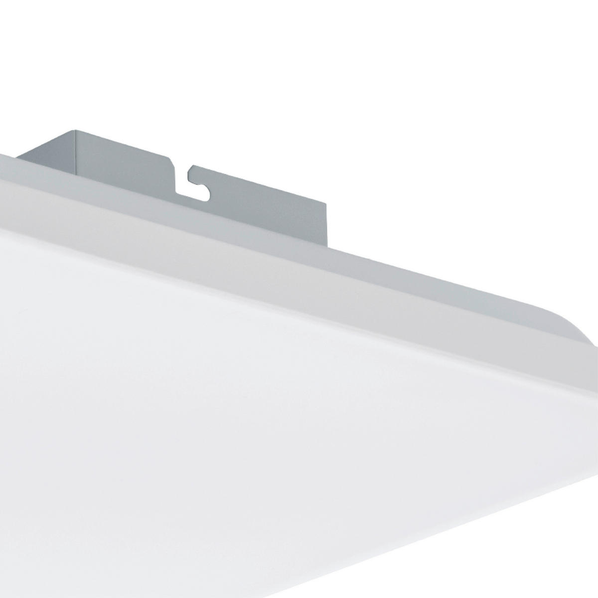 LED-DECKENLEUCHTE 28,7/28,7/6,2 cm  - Weiß, Design, Kunststoff/Metall (28,7/28,7/6,2cm)