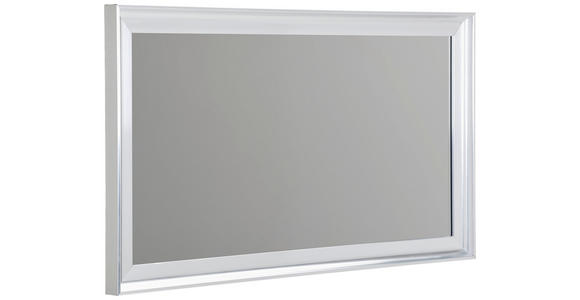 WANDSPIEGEL 94/50/2 cm in rechteckig - Silberfarben, Design, Glas/Holzwerkstoff (94/50/2cm) - Carryhome