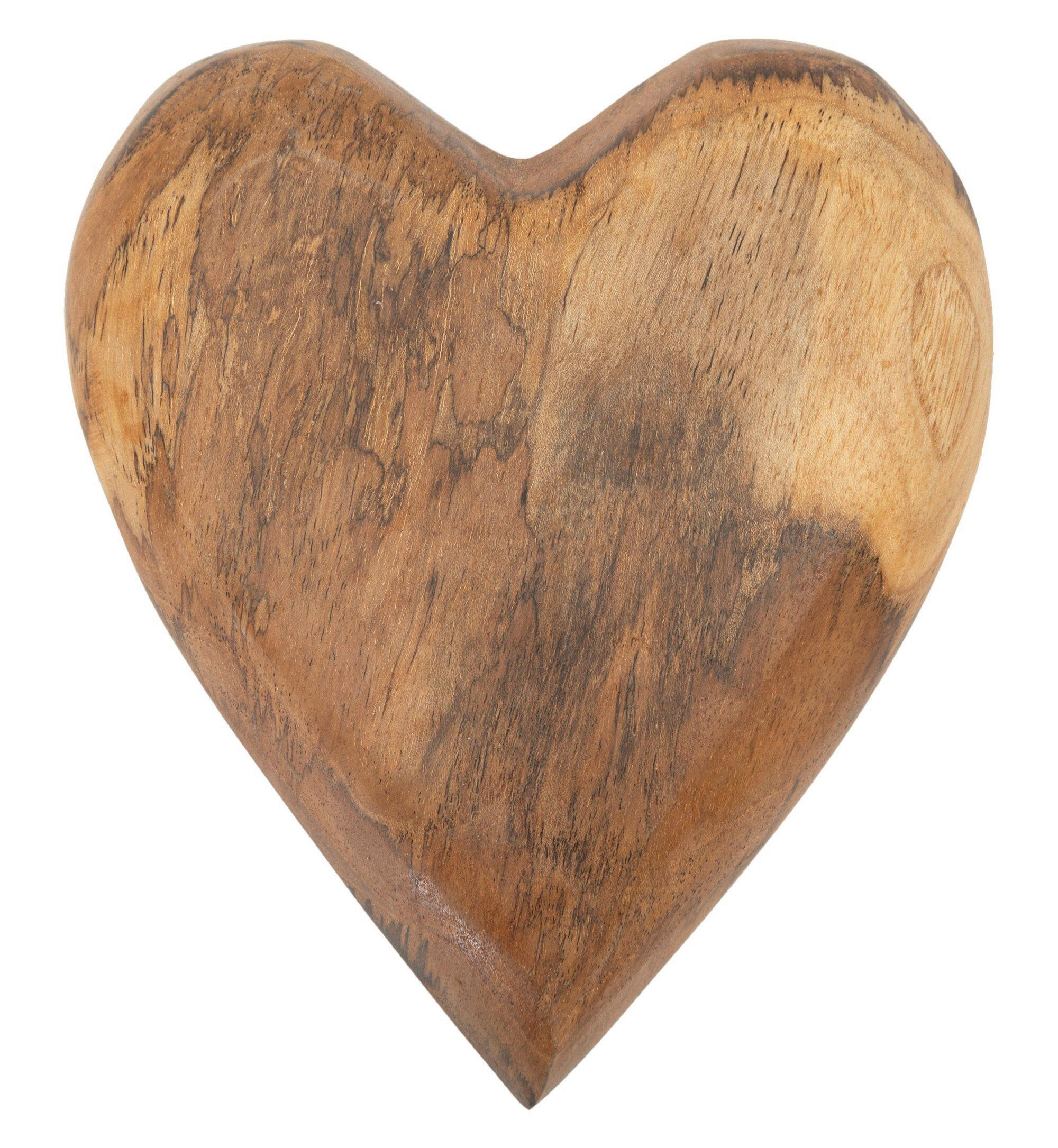 SKULPTUR - Braun, Basics, Holz (14/4.5/16cm)