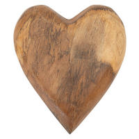 SKULPTUR - Braun, Basics, Holz (14/4.5/16cm)