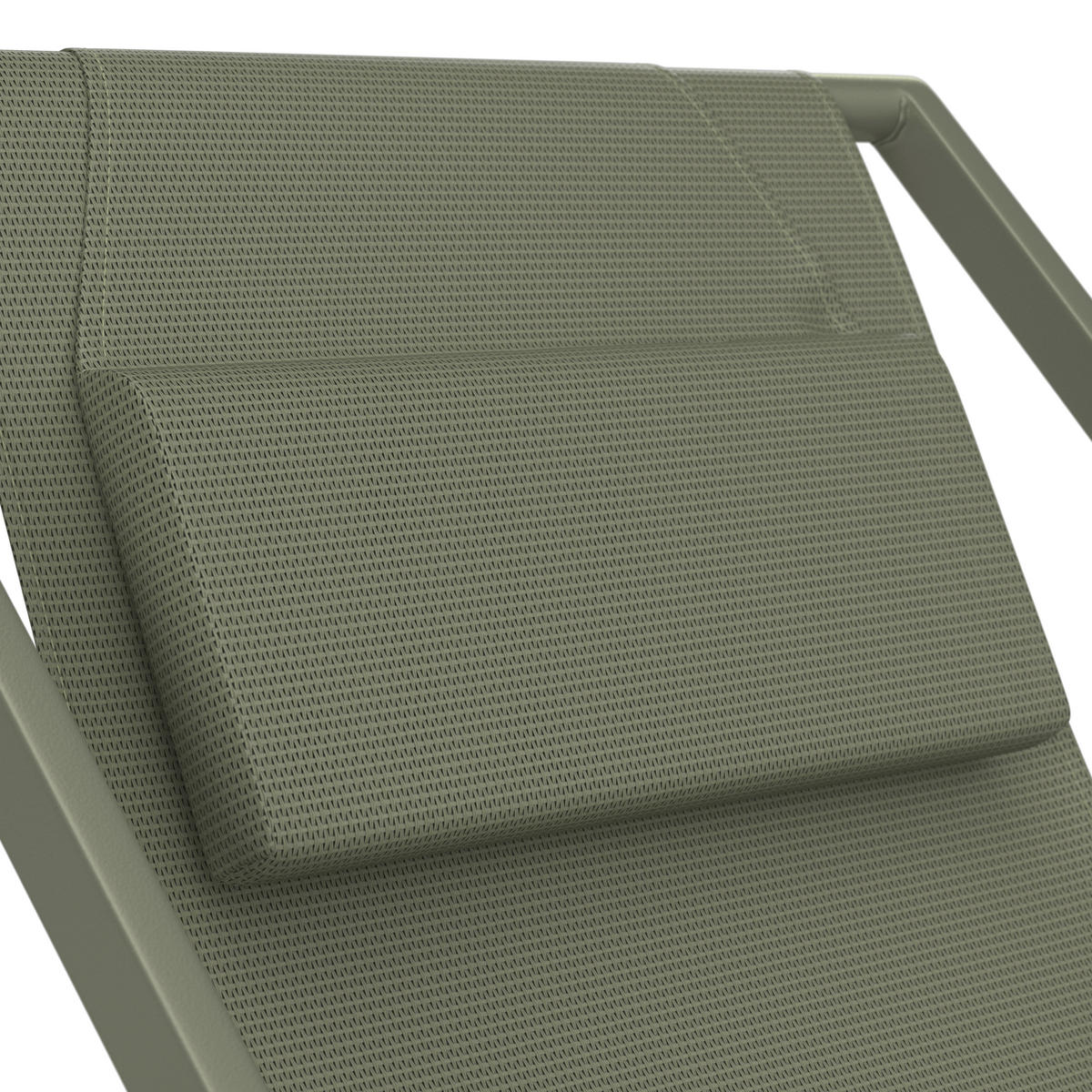 SONNENLIEGE 104/76/93/63 cm  - Hellgrün, MODERN, Textil/Metall (104/76/93/63cm) - Ambia Garden