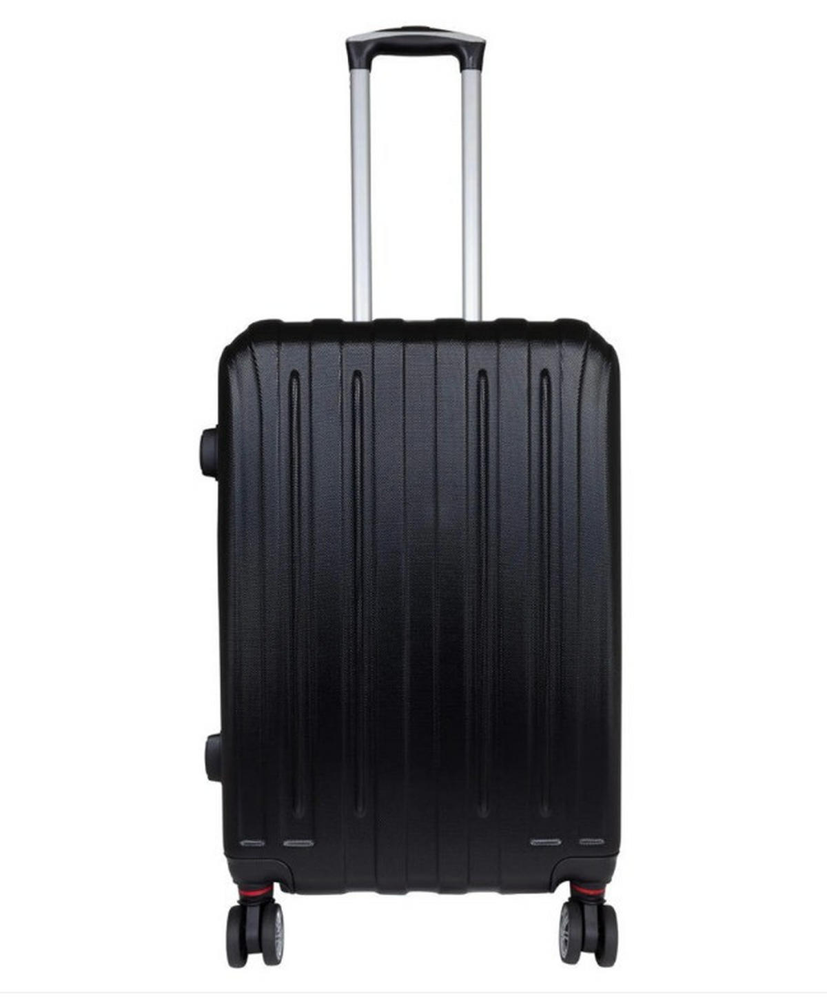 REISEKOFFERSET 3-teilig  - Schwarz, Basics, Kunststoff (49/70/29cm)