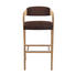 BARHOCKER in Braun, Eichefarben - Eichefarben/Braun, Design, Holz/Textil (52/103/51,5cm) - Voglauer BARHOCKER in Braun, Eichefarben - Eichefarben/Braun, Design, Holz/Textil (52/103/51,5cm) - Voglauer