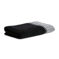 DUSCHTUCH 80/150 cm BROOKLYN  - Schwarz, Basics, Textil (80/150cm) - Moeve
