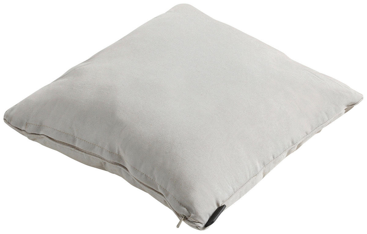 ZIERKISSEN in Hellgrau 45/45 cm  - Hellgrau, Basics, Textil (45/45cm)