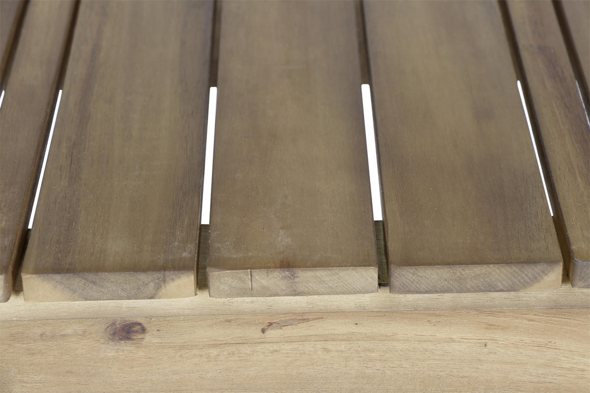 GARTENHOCKER in  - Akaziefarben, KONVENTIONELL, Holz (33/45/50cm) - Siena Garden