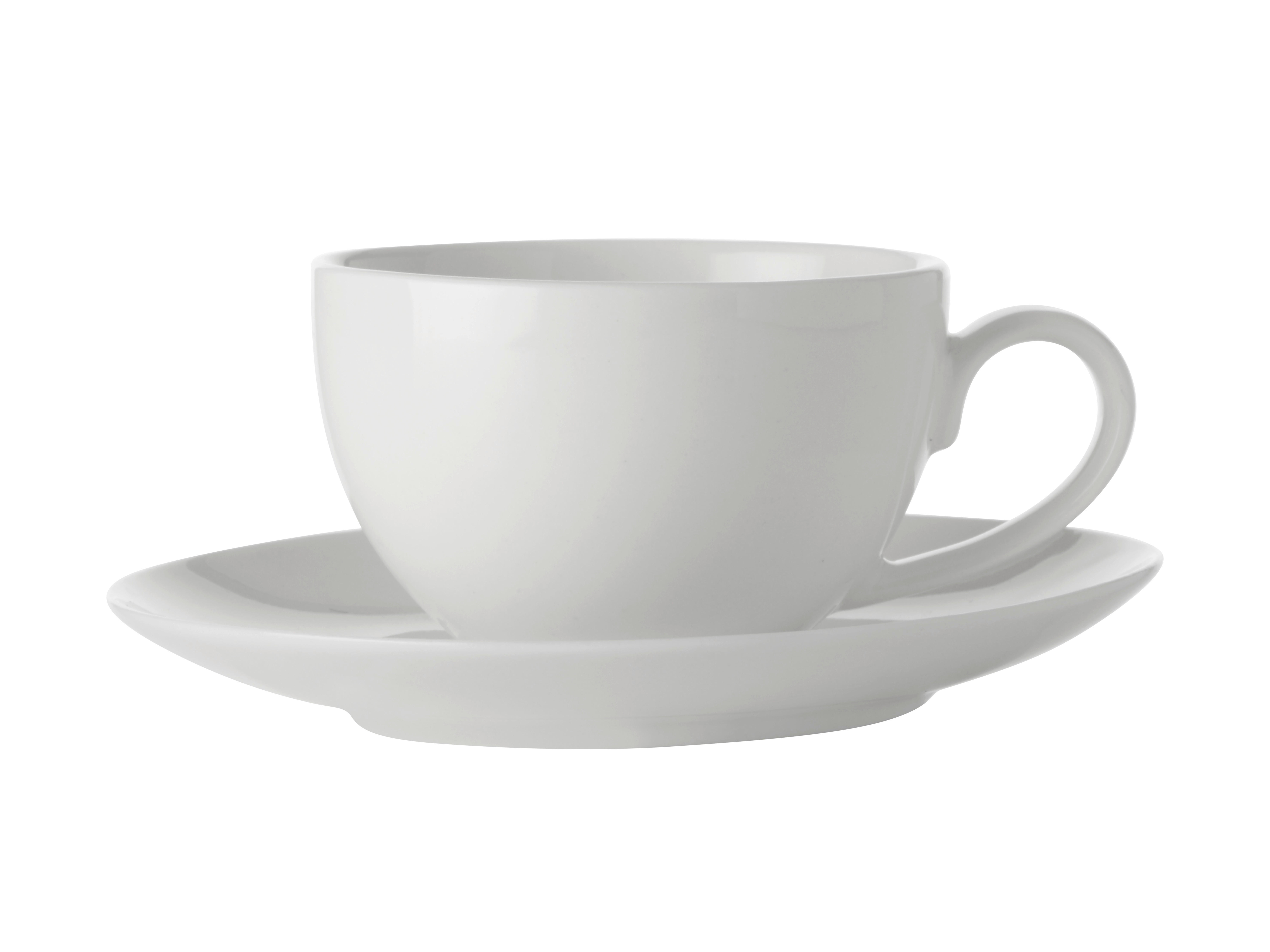 Maxwell & Williams ŠÁLEK A PODŠÁLEK NA ESPRESSO porcelán