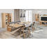 VITRINE in furniert, mehrschichtige Massivholzplatte (Tischlerplatte) Altholz, Eiche Eichefarben - Eichefarben/Silberfarben, Natur, Glas/Holz (64/194/42,3cm) - Voglauer VITRINE in furniert, mehrschichtige Massivholzplatte (Tischlerplatte) Altholz, Eiche Eichefarben - Eichefarben/Silberfarben, Natur, Glas/Holz (64/194/42,3cm) - Voglauer