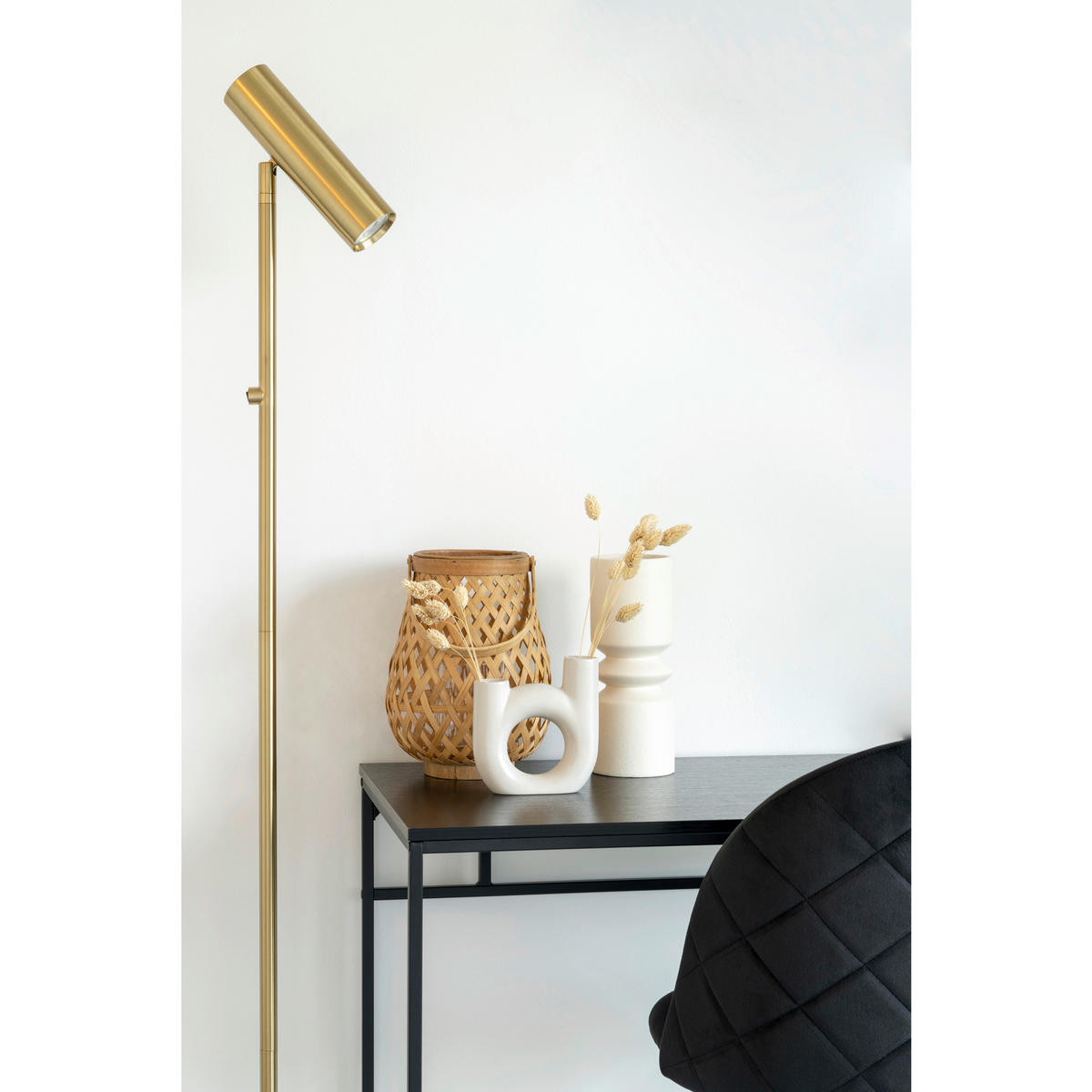 SCHREIBTISCH 100/45/75 cm  in Schwarz  - Schwarz, MODERN, Holzwerkstoff/Metall (100/45/75cm) - MID.YOU