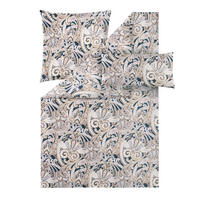 BETTWÄSCHE Atelier Makosatin 135/200 cm  - Blau, Design, Textil (135/200cm) - Estella