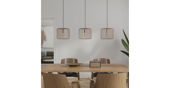 HÄNGELEUCHTE 110/25/120 cm - Sandfarben, KONVENTIONELL, Metall (110/25/120cm) - Novel