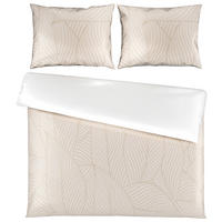 POSTELJINA SA DVA LICA SANDY 200/200 cm saten sivobraon  - sivobraon, Konvencionalno, tekstil (200/200cm) - Esposa