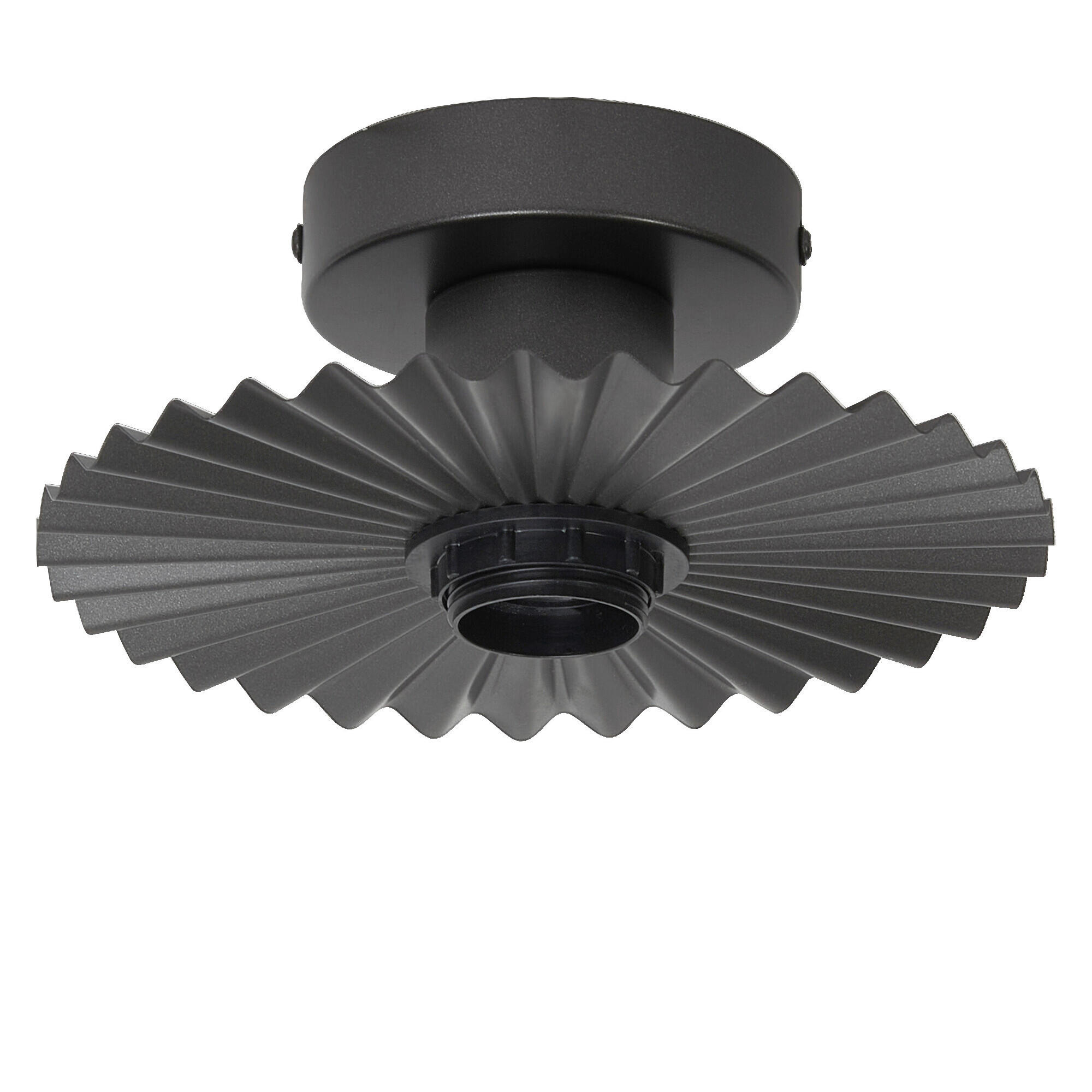 DECKENLEUCHTE  20/9 cm    - Dunkelgrau, Basics, Metall (20/9cm) - Osram