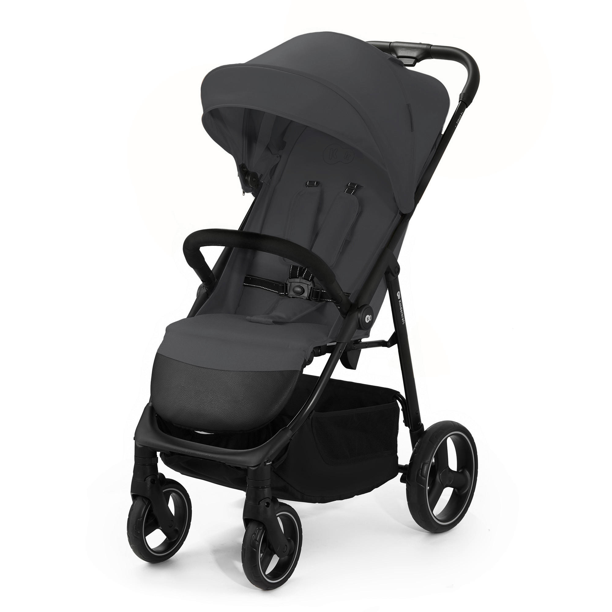 BUGGY Trig 3  - Schwarz/Grau, Basics (54/107.5/91cm) - kinderkraft