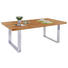 ESSTISCH Kernbuche massiv rechteckig Buchefarben - Buchefarben, Design, Holz/Metall (180/100/75cm) - Carryhome ESSTISCH Kernbuche massiv rechteckig Buchefarben - Buchefarben, Design, Holz/Metall (180/100/75cm) - Carryhome