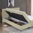 BOXBETT 140/200 cm  in Beige  - Beige/Schwarz, Design, Holz/Holzwerkstoff (140/200cm) - Xora