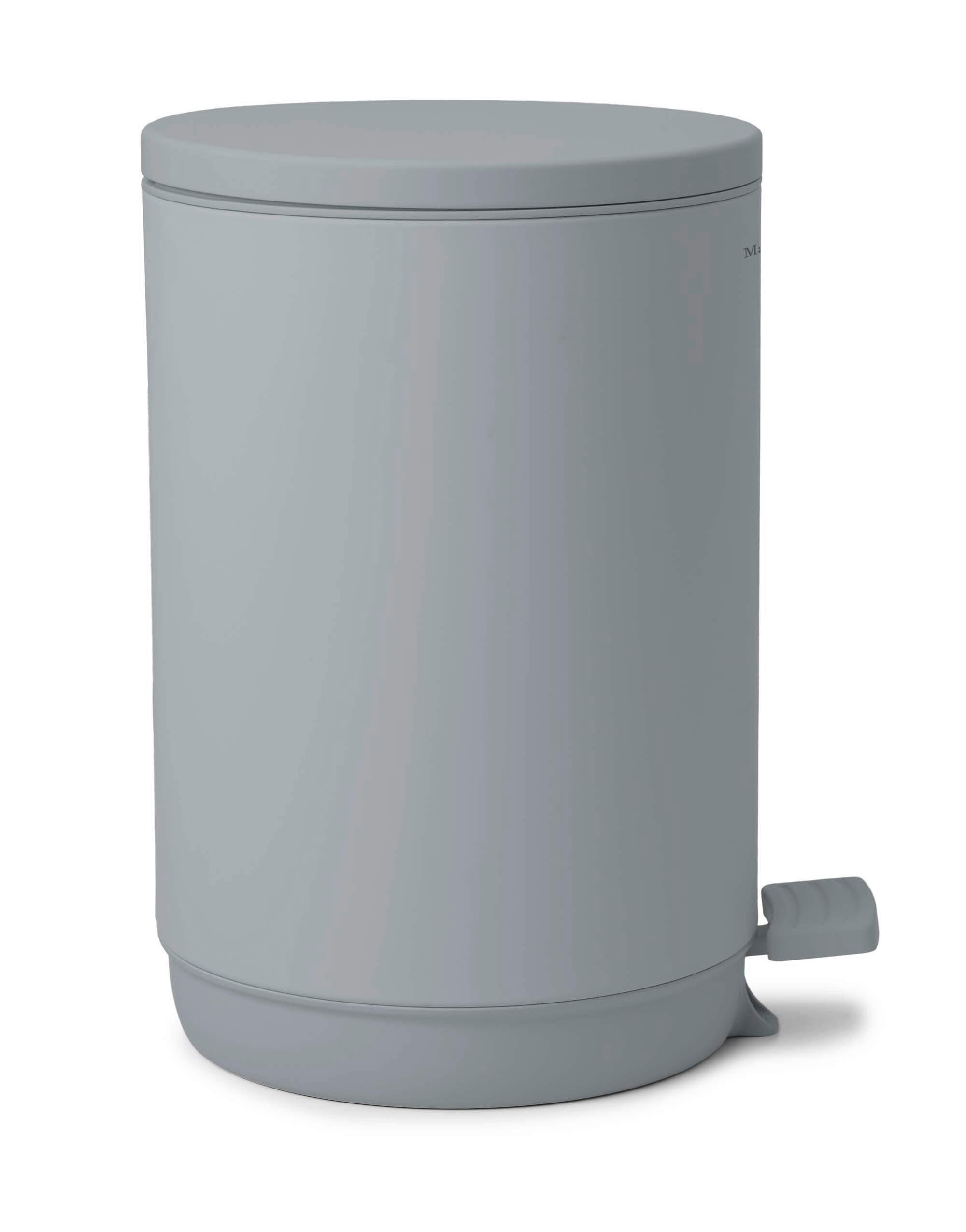 KOŠ S NOŽNOM PAPUČICOM  5 l  THE CURVE  - svijetlo siva, Design, metal/plastika (5l) - Marc O'Polo