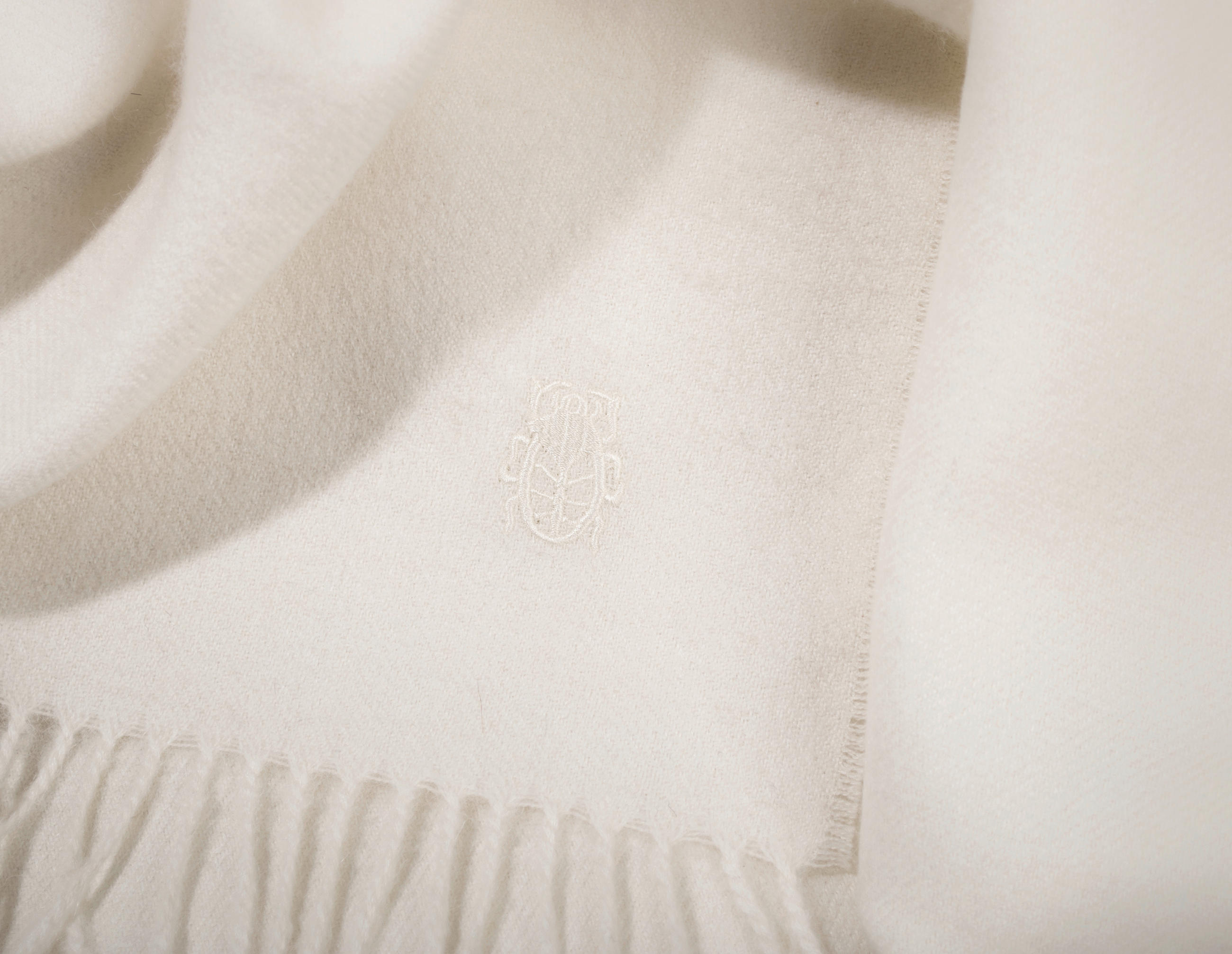 DECKE Classic Alpaca Weiß Classic Alpaca 130/200 cm - Naturfarben/Weiß, KONVENTIONELL, Textil (130/200cm) - Zoeppritz