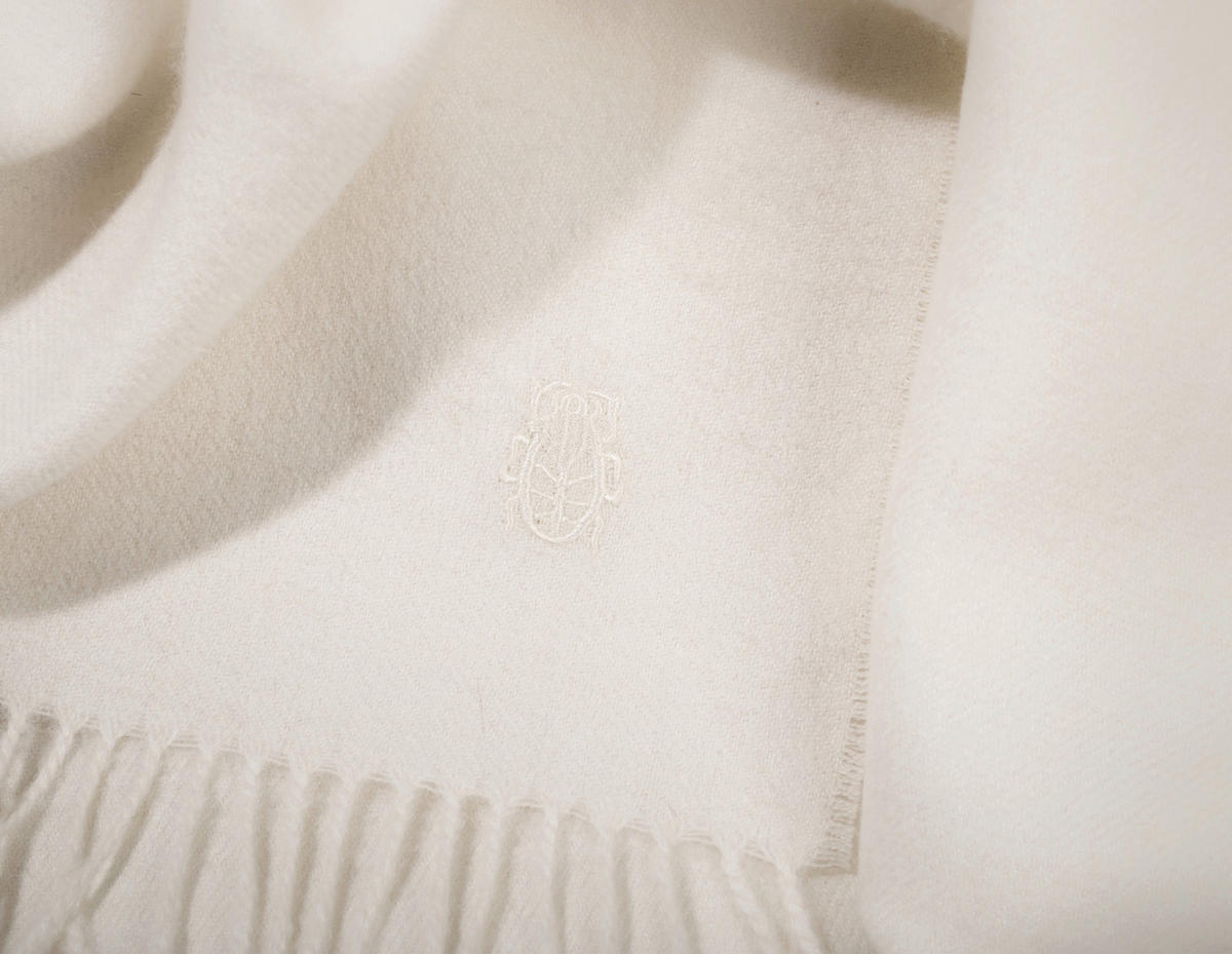 DECKE Classic Alpaca Weiß Classic Alpaca 130/200 cm  - Naturfarben/Weiß, KONVENTIONELL, Textil (130/200cm) - Zoeppritz