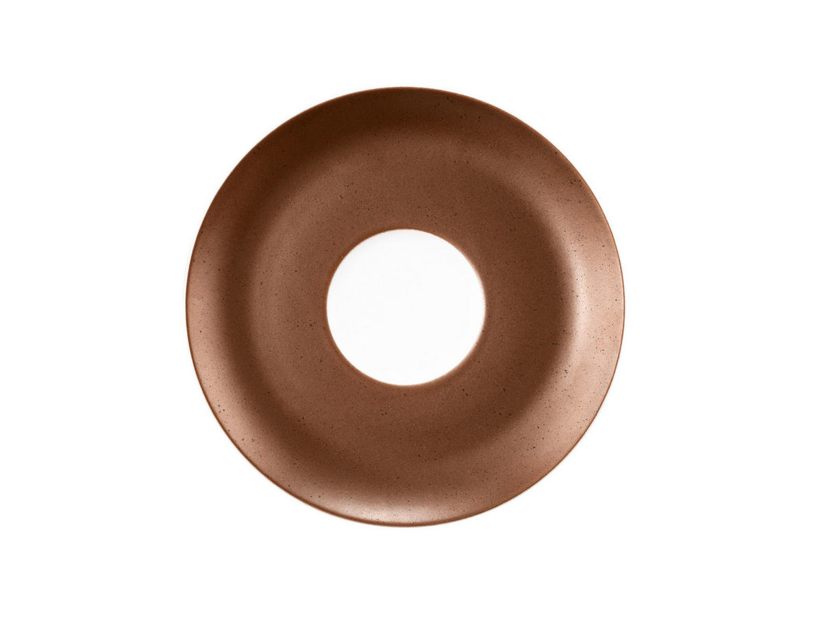 TANJURIĆ ZA ŠALICU    Liberty Bronze  - brončane boje, Basics, keramika (16,5cm) - Seltmann Weiden