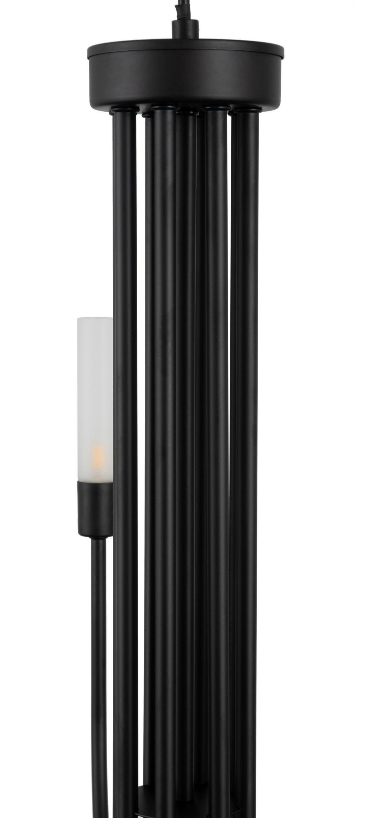 HÄNGELEUCHTE 75/125 cm  - Weiß, Trend, Glas/Metall (75/125cm) - Novel